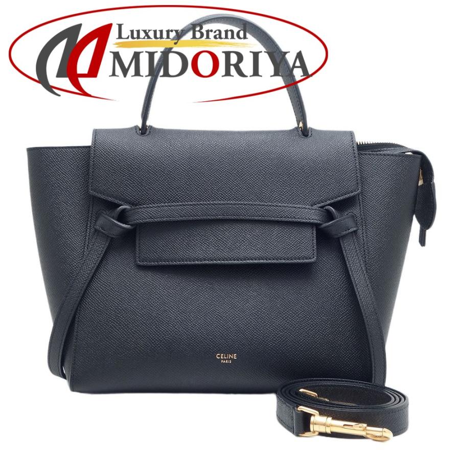 CELINE セリーヌ マイクロベルトバッグ 189153 2Wayバッグ カーフ 
