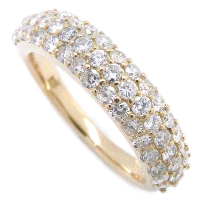 12.5号 1ct ツツミ K18YG ダイヤモンドエタニティリング 12.5号 1ct ツツミ K18YG ダイヤモンドエタニティリング