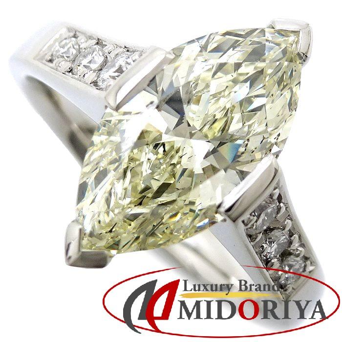 ダイヤモンド リング 指輪 15.5号 イエローダイヤモンド2.128ct 