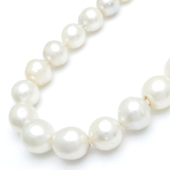 【公式】 バロックパールネックレス K18YG 46cm 18金イエローゴールド /72538 レディース ジュエリー 【中古】【FJ】 【1385404810】(49818円)