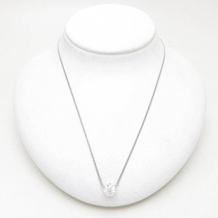 ダイヤモンド ネックレス ダイヤモンド1.021ct F/SI2 Pt900プラチナ 