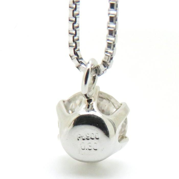 ダイヤモンドネックレス Pt900xPt850 ダイヤモンド0.30ct プラチナ