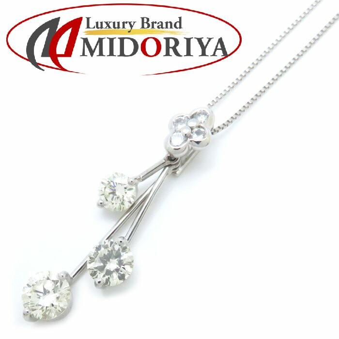 ダイヤモンド ネックレス ダイヤモンド1.0334ct Pt900プラチナ × Pt850 