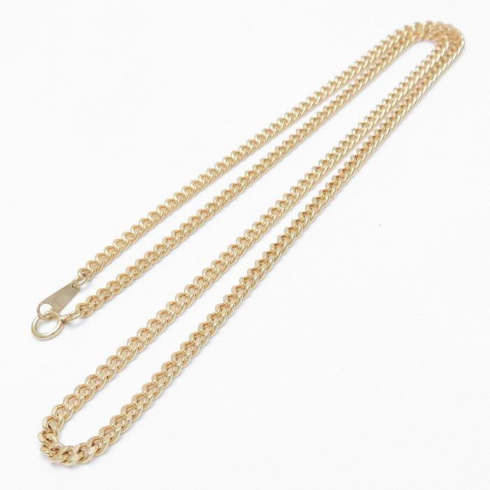 【中古品】K18 2面シングル 20g 50cm［423］ 喜平 K18 2面 シングル 20g 50cm ネックレス 造幣局刻印有り