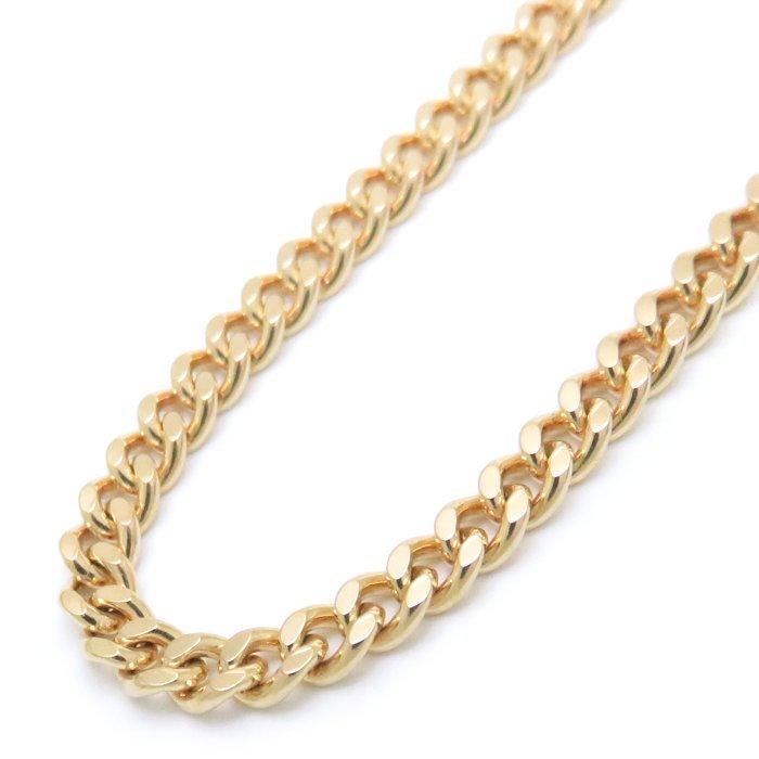 【中古品】K18 2面シングル 20g 50cm［423］ 喜平 K18 2面 シングル 20g 50cm ネックレス 造幣局刻印有り