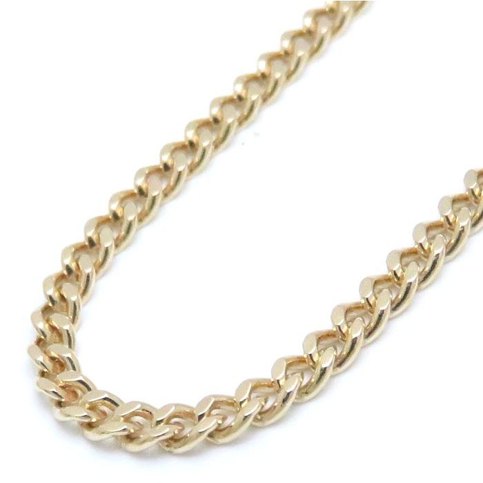 喜平 ネックレス 2面シングル 5.1g 40cm K18YG イエローゴールド 18金  