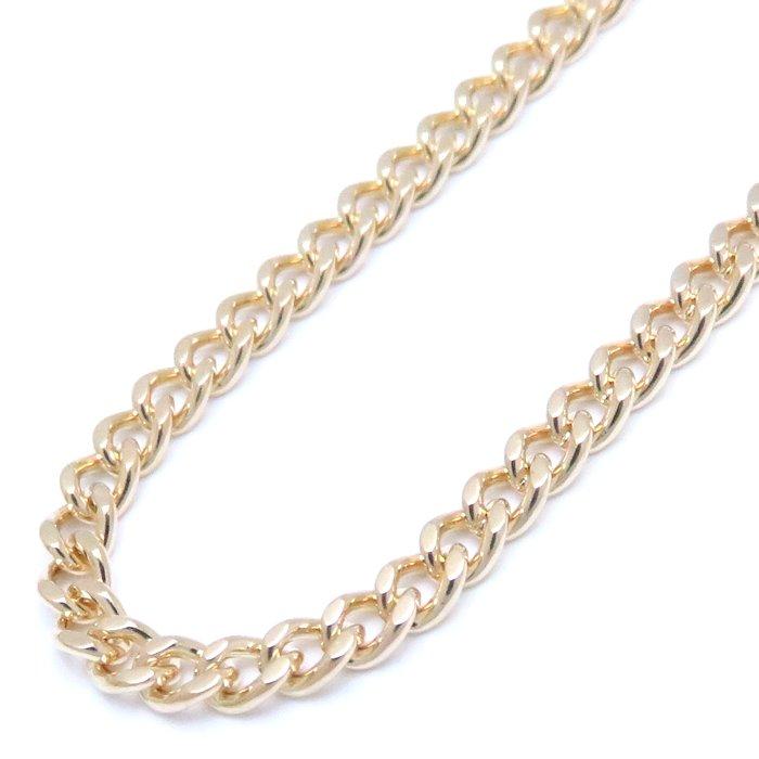 喜平 ネックレス 2面シングル 10.1g 50cm K18YG イエローゴールド 18金  