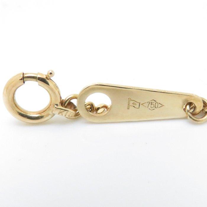 ダイヤモンドネックレス K18YG ダイヤモンド0.10ct イエローゴールド 