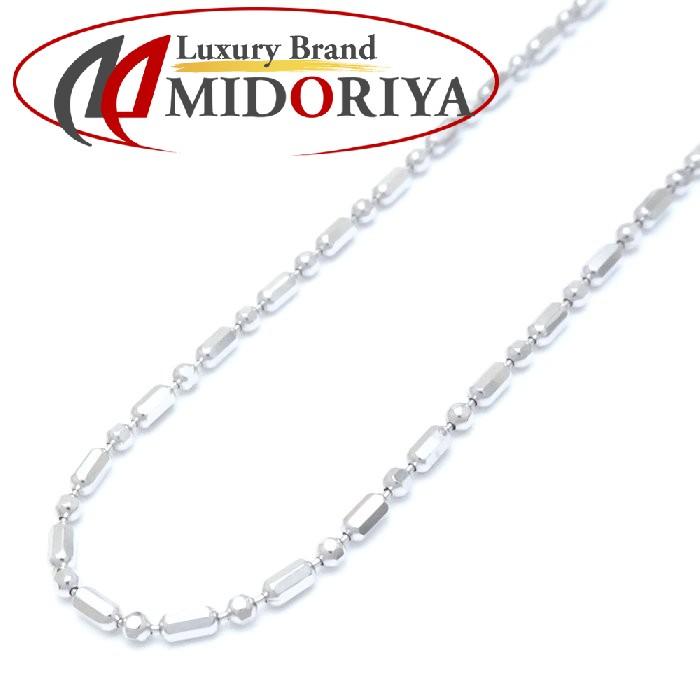 チェーン ネックレス テーパー カットボール チェーン 45cm