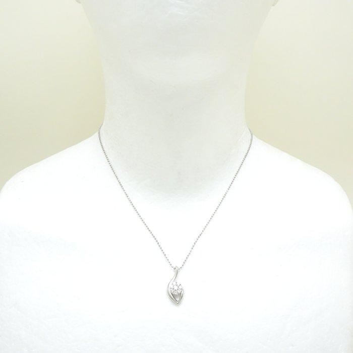 ダイヤモンド ネックレス ダイヤモンド0.30ct Pt900プラチナxPt850