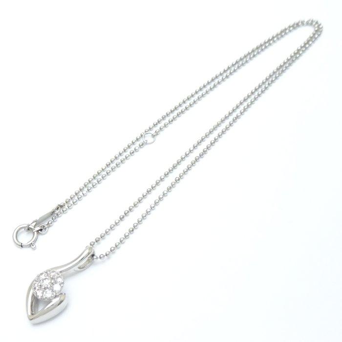 ダイヤモンド ネックレス ダイヤモンド0.30ct Pt900プラチナxPt850