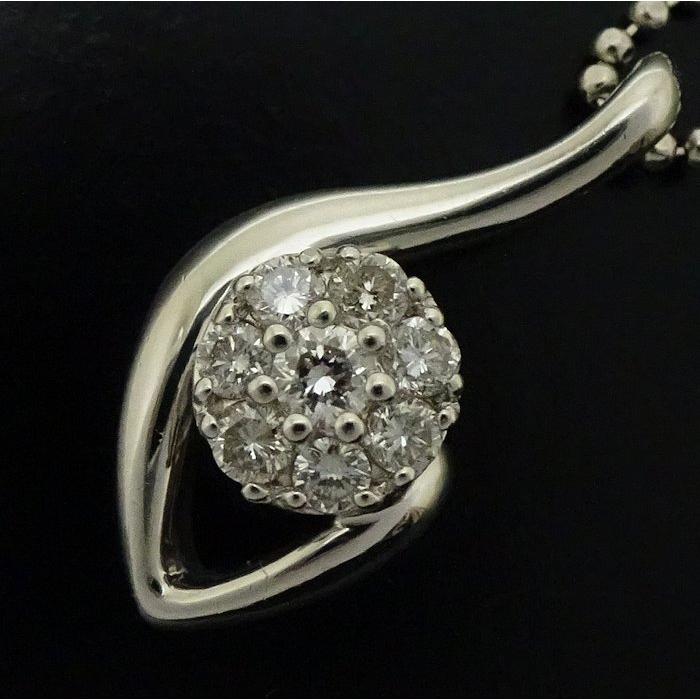 ダイヤモンド ネックレス ダイヤモンド0.30ct Pt900プラチナxPt850