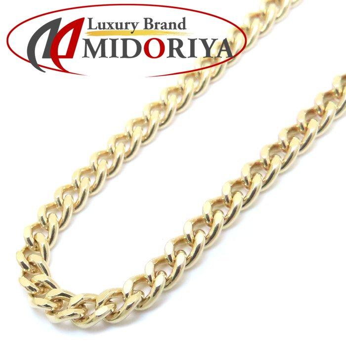 喜平ネックレス K18YG イエローゴールド レディース 2面 シングル 45cm