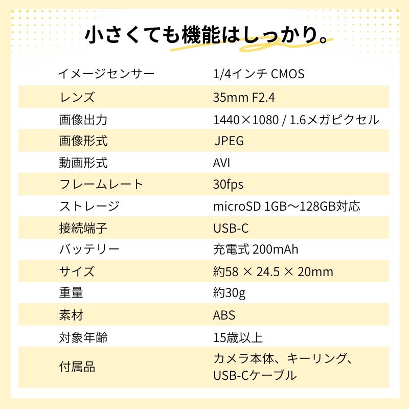 Kodak（コダック） KODAK CHARMERA キーチェーン ブラインドボックス