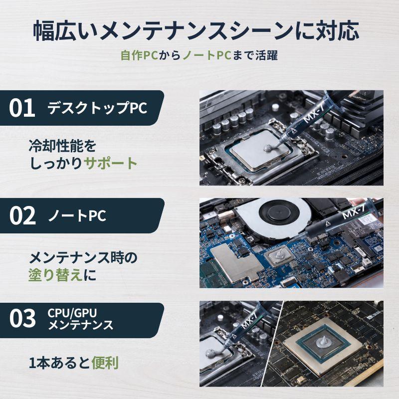 熱伝導グリス cpu アークティック mx-7 MX-7 グリス 2g ACTCP00089A