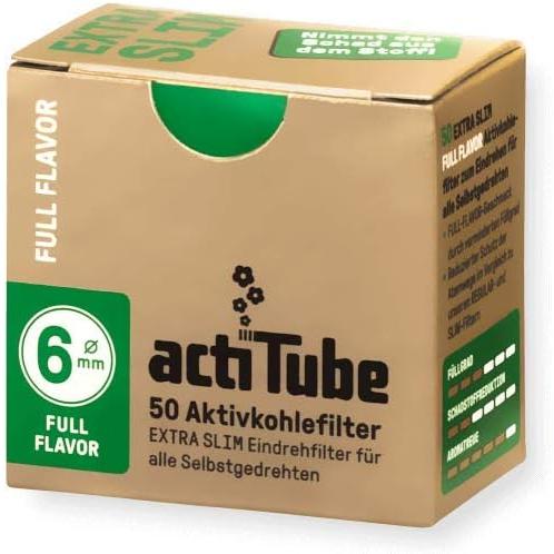 タバコ フィルター actitube アクティチューブ 活性炭入り エクストラ 