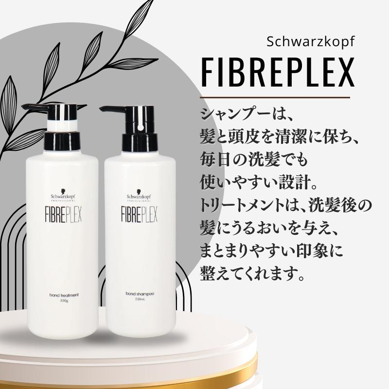 FIBERPLEX ヘアケア シャンプー トリートメント シュワルツ コフ