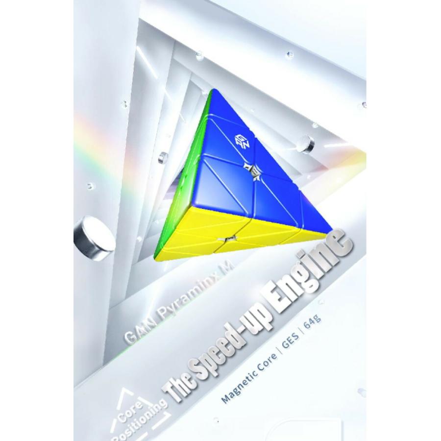 2024年版 GANCUBE GAN Pyraminx Standard ピラミッド ピラミンクス スピードキューブ ミニキューブ ルービックキューブ ガンキューブ｜phatee｜03