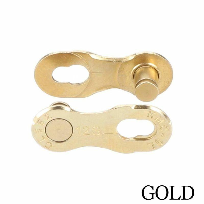 KMC ミッシングリンク 12 12速 12s 用 CL552R 1セット 再利用不可 ゴールド シルバー 輸入品 | KMC（車） | 04