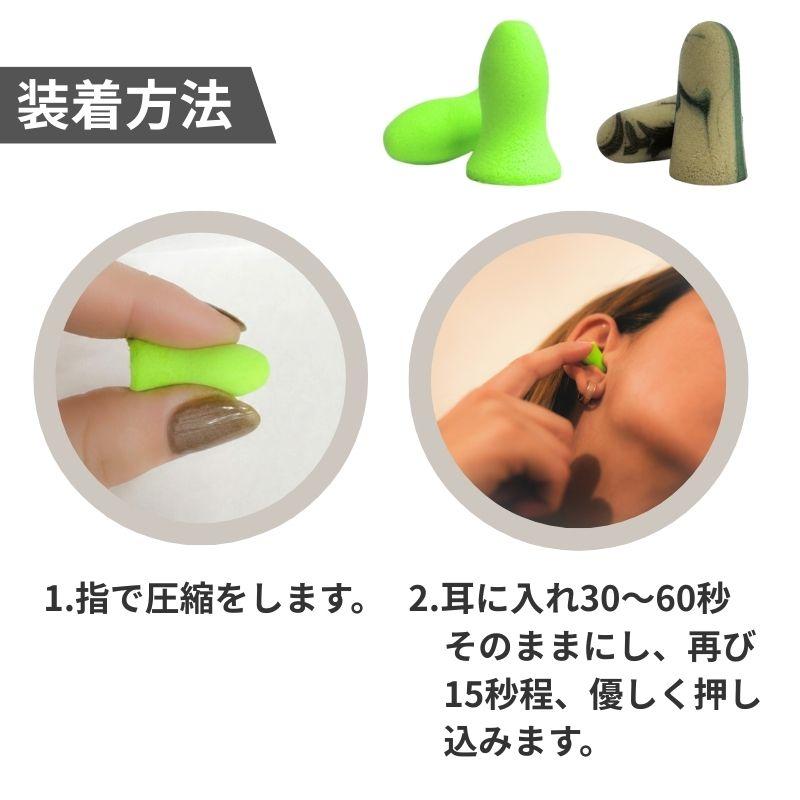 Moldex（モルデックス） 耳栓 睡眠用 高性能 遮音 メテオ カモプラグ