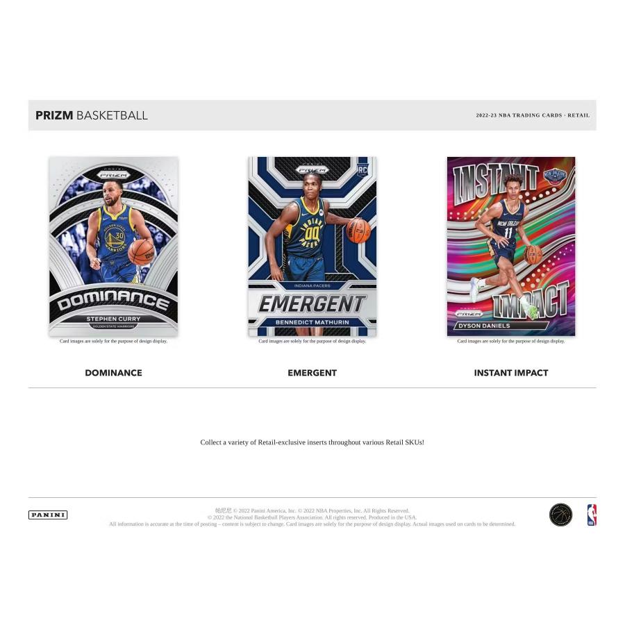 パニーニ プリズム Panini Prizm NBA 2022-23 バスケット ボール 
