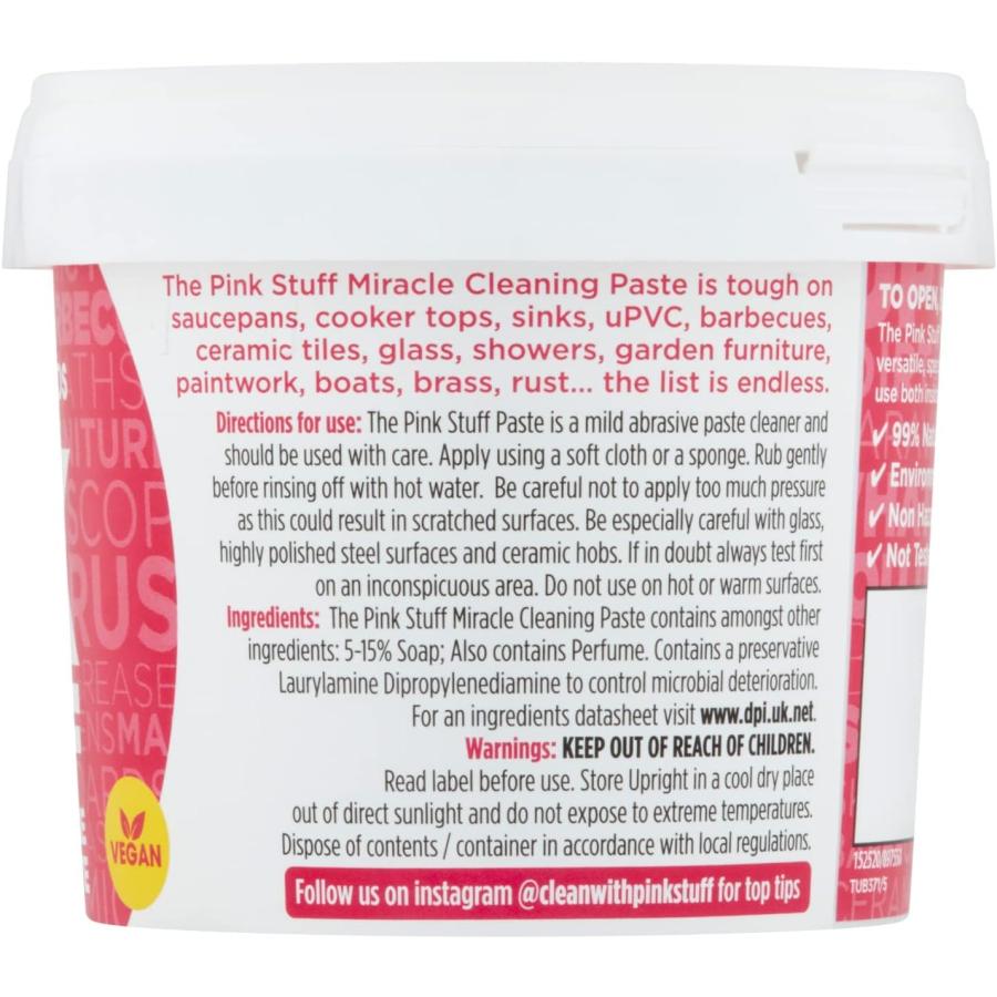 ザ・ピンクスタッフ THE PINK STUFF ペーストクリーナー ミラクルクリーニングペースト 500g 研磨剤 研磨クリーム クリーナー 油汚れ オーガニック 輸入品 |  | 01