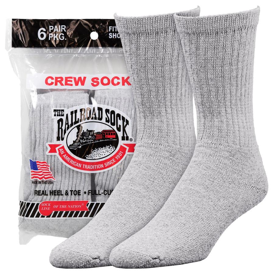 SKYLAR ソックス3セット6足 Railroad Sock（レイルロードソック） クルー ソックス 6足 セット