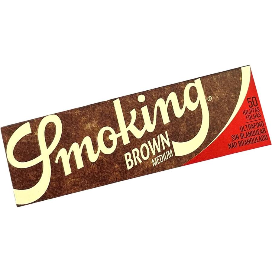smoking スモーキング ミディアム ブラウン ペーパー 1 1/4 ワン