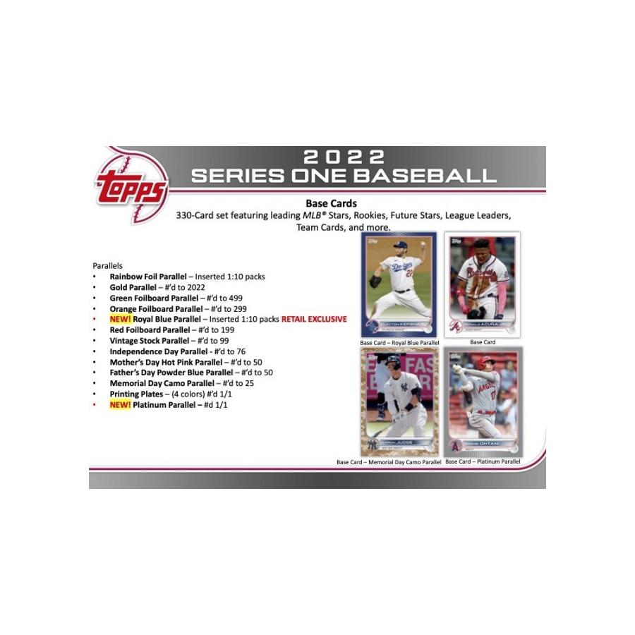 【並行輸入品】 MLB 2022 Topps トップス シリーズ1 楽天市場】トップス Topps 2022年 シリーズ1 ベースボール