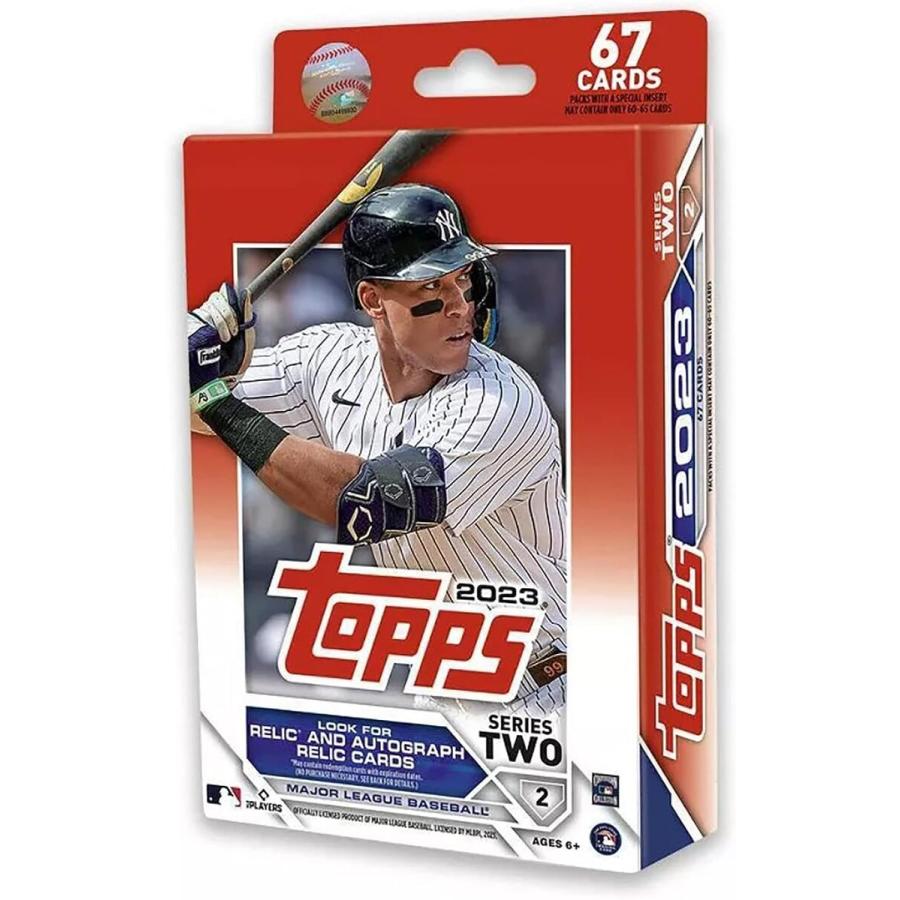 トップス シリーズ2 ベースボール ハンガーボックス メジャーリーグ 野球 カード MLB 2023 67枚入り Topps Series 2