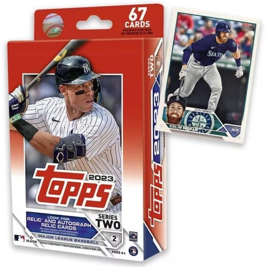 トップス シリーズ2 ベースボール ハンガーボックス メジャーリーグ 野球 カード MLB 2023 67枚入り Topps Series 2