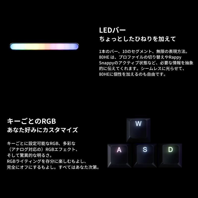 Wooting 80HE Linear60 v2 英語配列 US-ANSI ラピッドトリガー Wooting 80HE Linear60 v2 英語配列 US-ANSI ラピッドトリガー