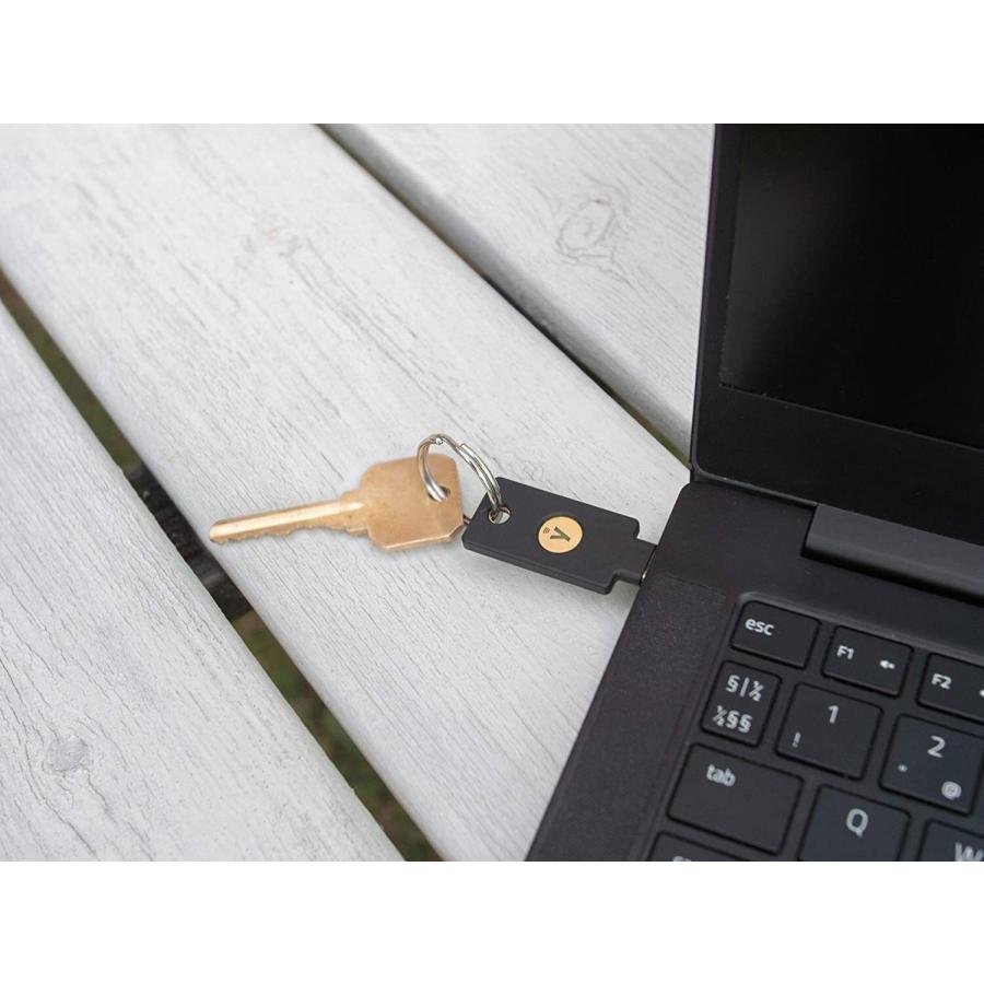 Yubico セキュリティキー YubiKey 5C NFC USB-C ユビキー FIDO2 WebAuthn U2F 2段階認証 高耐久性 耐衝撃性 防水 【輸入品】｜phatee｜04