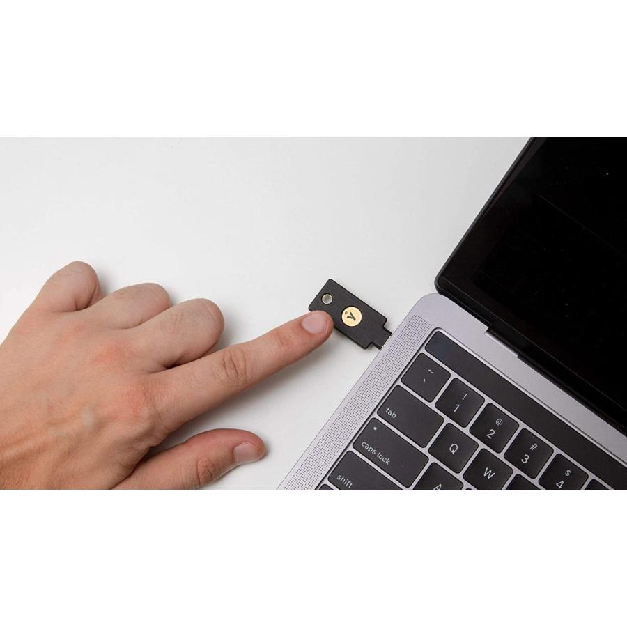 Yubico セキュリティキー YubiKey 5C NFC USB-C ユビキー FIDO2 WebAuthn U2F 2段階認証 高耐久性 耐衝撃性 防水 【輸入品】｜phatee｜05