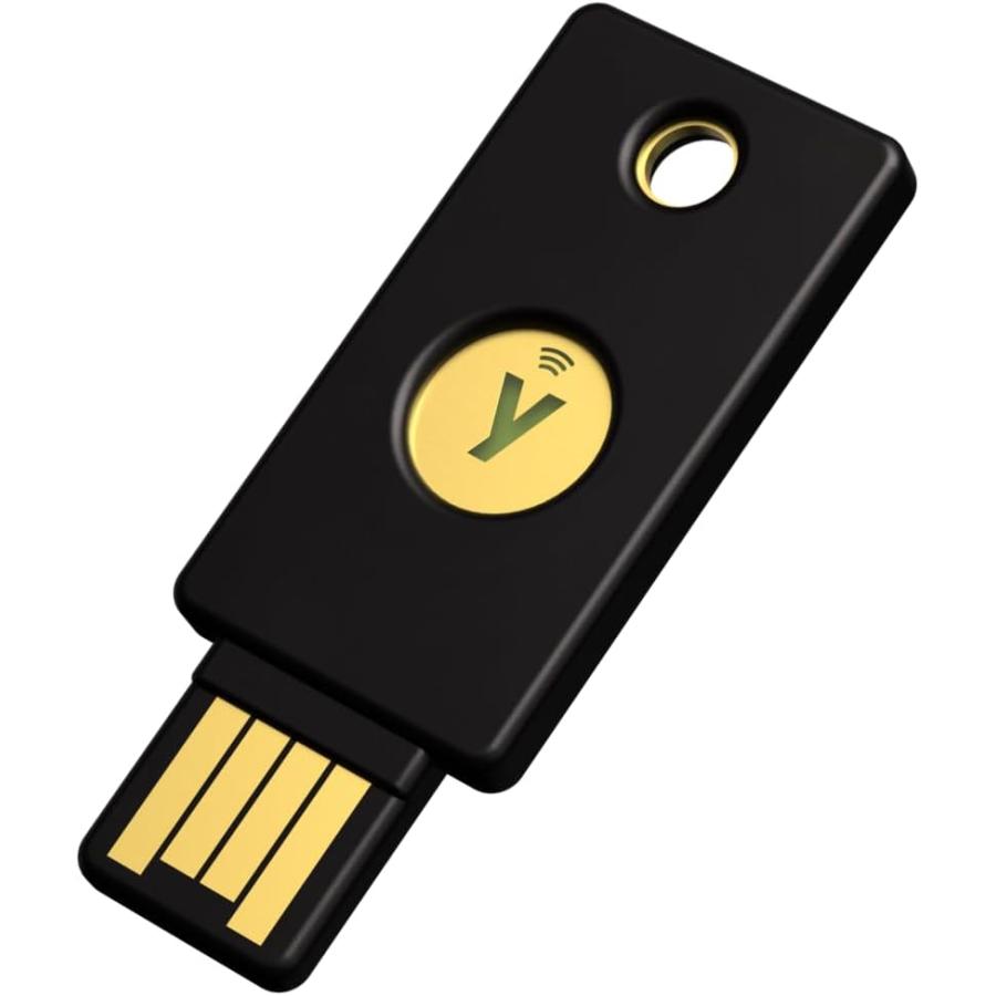 Yubico ユビキー セキュリティキー Y-237 YubiKey 5 NFC ログイン U2F FIDO2 USB-A 2ファクター認証 いたずら防止 2段階認証 高耐久性 耐衝撃性 防水 輸入品の画像