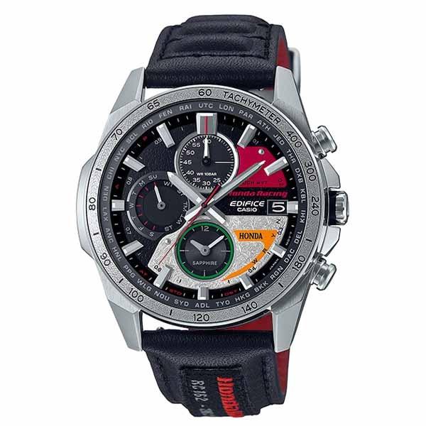 カシオ EDIFICE（エディフィス）　 Honda Racing Limited Edition ソーラー 電波 メンズ 腕時計 EQW-A2000HR-1AJR｜phaze-one