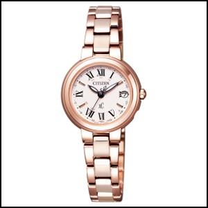 シチズン クロスシー Stainless Steel Line Happy Flight ソーラー 電波 時計 レディース 腕時計 ES9005-50W