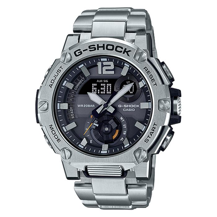 カシオ G-SHOCK（ジーショック） G-STEEL CARBON CORE GUARD ソーラー メンズ 腕時計 GST-B300E-5AJR｜phaze-one｜04