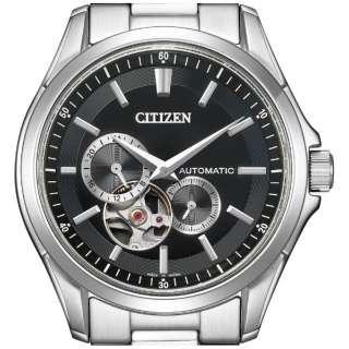 シチズン｜CITIZEN  CITIZEN COLLECTION（シチズンコレクション） メカニカル オープンハート シルバー×ブラック NP1010-78E｜phaze-one｜05