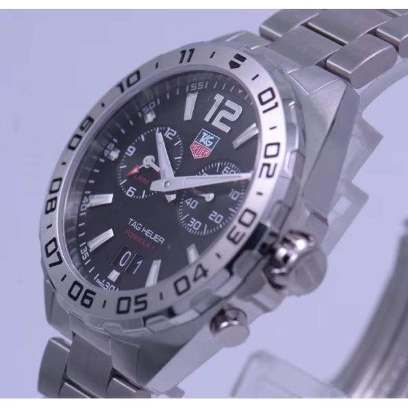 TAG Heuer タグホイヤー フォーミュラ1 0875 新品】TAG 1円TAG HEUER タグホイヤー リンク LINK クロノグラフ CJ1110 メンズ