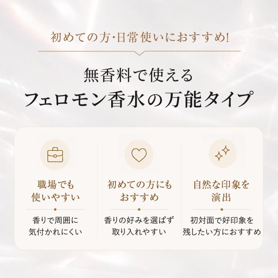 世界で唯一、製法特許取得のフェロモン香水 ラブアトラクション無香料