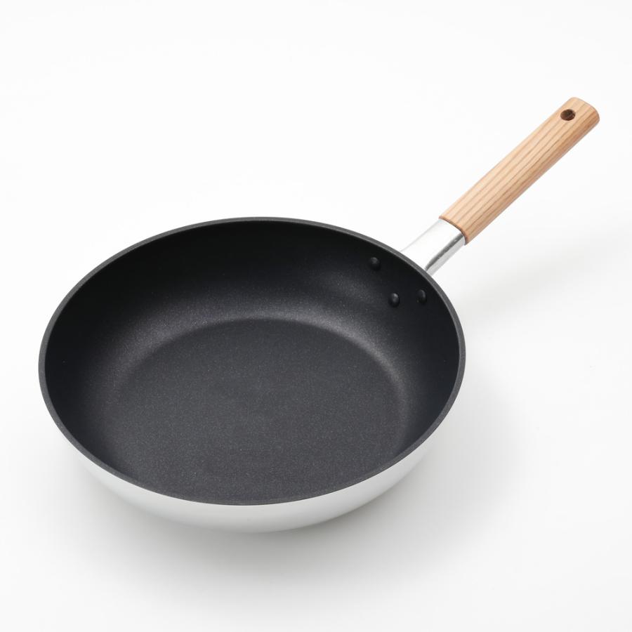 レビュー特典あり】ambai フライパン 28cm 木製ハンドル ウッド 