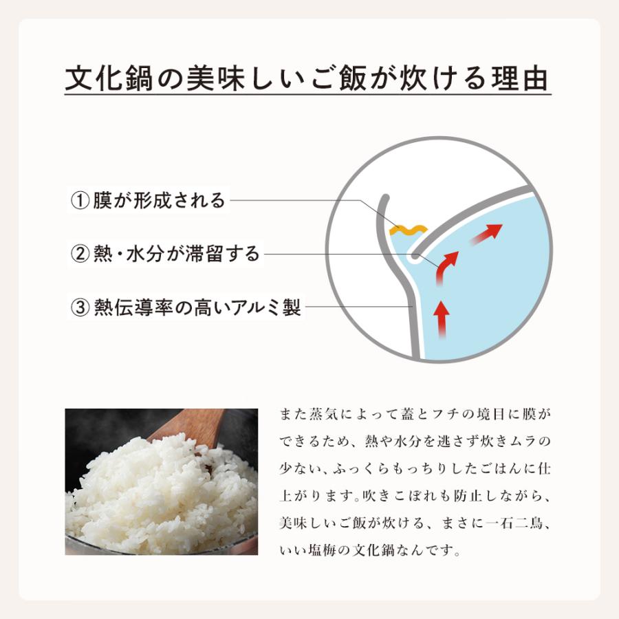 【レビュー特典あり】ambai 文化鍋 ガス火専用  炊飯鍋 日本製の画像