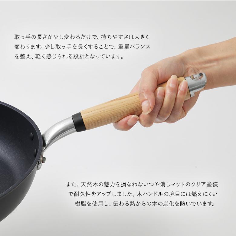 京都活具 アルミ鋳物フライパン20cm ガス火専用 テフロン加工 京都活具 アルミ鋳物フライパン20cm ガス火専用 テフロン加工