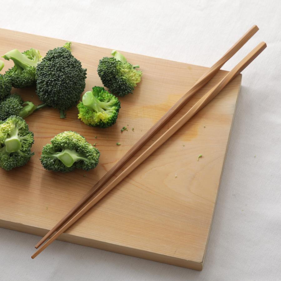 京都活具 菜箸 33cm 日本製 国産 孟宗竹 さいばし 竹製 箸先3mm 極細