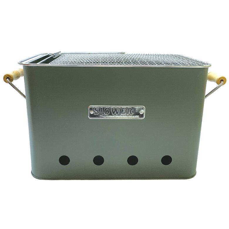 スロウワー SLOWER バーベキューストーブ アルタ(L) オリーブ SLW198