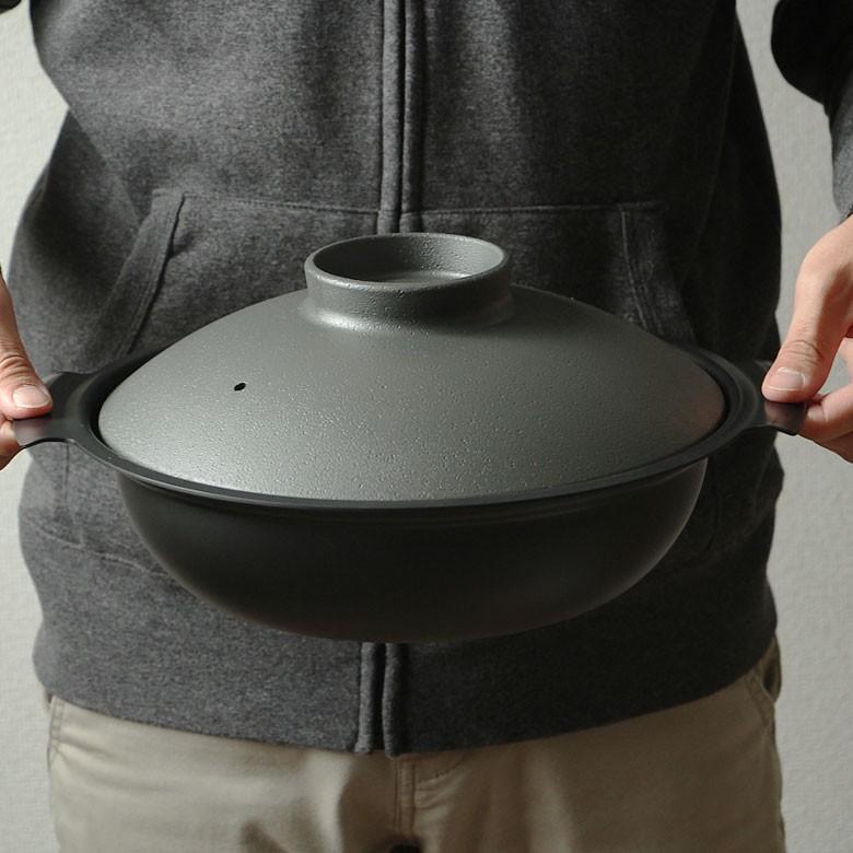 PRESSENCE 卓上鍋 DONABE IH対応　グレー　新品未使用 Amazon.co.jp: 宮崎製作所(Miyazaki Seisakusho) PRESSENCE 卓上