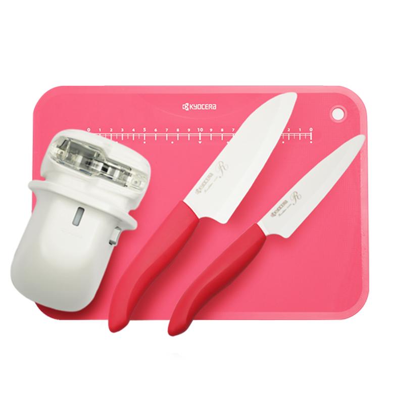 KYOCERA（京セラ） セラミック包丁 + 電動ダイヤモンドシャープナー 4