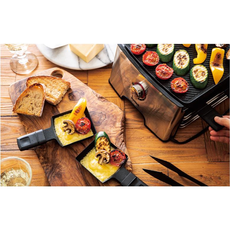 ピーコック ラクレット アヒージョ ホットプレート ホームパーティ