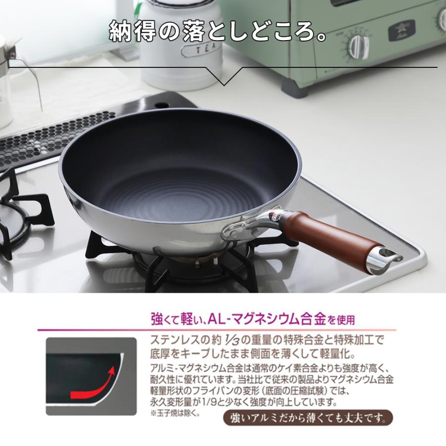 北陸アルミ センレンキャスト フライパン 30cm A-0245 ガス火 北陸アルミ センレンキャスト フライパン 30cm A-0245 ガス火